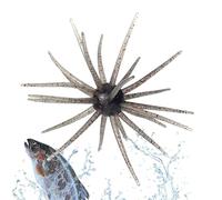 Dice Baits - Morbido Riccio Di Mare Realistico Ad Affondamento Lento Con Molteplici Tentacoli | Esche a Dado per la al Bass - Per Acqua Salata Fiumi Laghi Torrenti Invasi Lungo Le Rive Principianti to