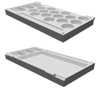 Dice Case for RPG with Rolling Tray Magnetic Storage Gaming Accessory