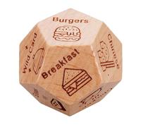 Dice Di Decisione Alimentare - Game Of Dating For Compleanths, Dice Of Cine Patterns Dinner Per Halloween | Regalo Di Compleanno, N La Data Della Notte. LasciaNatale, San E Compleanno