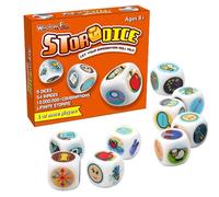 DICE DI DI STERIA - Set di cubi di prompt visivi, gioco di narrazione creativo | Kit di immaginazione educativa manuale, strumento dadi gioco di ruolo di gruppo, pacchetto booster narrativo