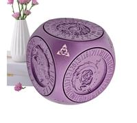 Dice Di Gioco-dadi Rotanti In Metallo, Cubo Rotante In Metallo, Cubo Estetico 7-in 1, Giocattolo Geometrico Spinner Di | Giocare A Giochi Da Tavolo O Raccogliere Adolescenti Familiari P