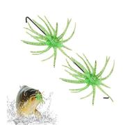 Dice Esca Artificiale da Pesca 2 Pezzi Galleggiante, Morbido, Riccio Di