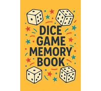 Dice Game Memory Book - Scorekeeping with a Twist!