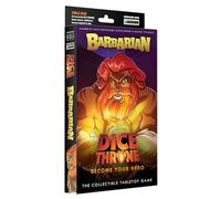 Dice Throne | Dice Throne Barbarian Hero Pack | Gioco Di Dadi, Cinque Dadi Personalizzati E 32 Carte Eroe | Da 2 A 4 Giocatori | Da 90 A 120 Minuti