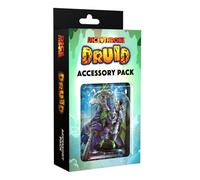 Dice Throne | Dice Throne Druid Accessory Pack | Kit Accessorio Premium, Miniatura Druid Dipinta, Segnalini Acrilici, 50 Bustine E Carte Bonus | 1+ Giocatori