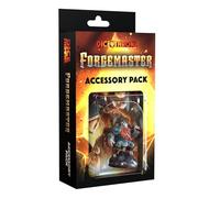 Dice Throne | Dice Throne Forgemaster Accessory Pack | Accessorio Premium Per Gioco Da Tavolo, Miniatura Eroe Dipinta, Segnalini Acrilici, 50 Bustine, 3 Carte Bonus | 1+ Giocatori | Durata Variabile