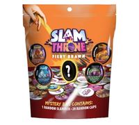 Dice Throne: Slam Throne - Fiery Brawn, gioco di Caps in inglese | 1 Hero Slammer casuale, 20 Caps casuali, 1 o 2 Caps Epici o Leggendari; 1+ giocatori, 8+