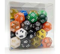 Dice4friends 70803 - Set di Dadi D20, 25 Pezzi