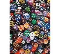 Dice4friends 70805 - Set di Dadi D6, 50 Pezzi