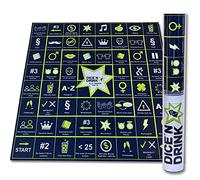 Dice'n Drink - Il gioco di bevande definitivo - Gioco per feste a partire dai 18 anni - Gioco di dadi - Regalo - Gioco da tavolo - Divertente serata - Articolo per feste