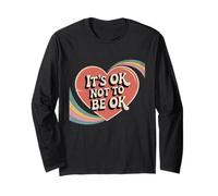 Dicendo Divertente Che va Bene Non Essere Ok Maglia a Manica