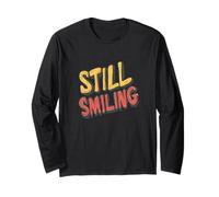 Dichiarazione ancora sorridente per un costume da giorno luminoso Maglia a Manica