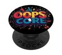 Dichiarazione di base Nice Oops per adulti e bambini PopSockets PopGrip Adesivo