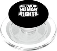 Dichiarazione di difensore dei diritti umani Grande fan dei diritti umani PopSockets PopGrip per MagSafe