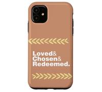 Dichiarazione di identità cristiana redenta amata scelta Custodia per iPhone 11