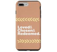 Dichiarazione di identità cristiana redenta amata scelta Custodia per iPhone 7 Plus/8 Plus