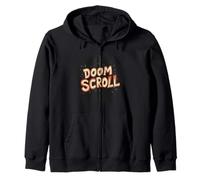 Dichiarazione di Pretty Doom Scroll Felpa con Cappuccio
