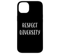 Dichiarazione di rispetto per la diversità di sostegno alla giustizia sociale Custodia per iPhone 14 Plus