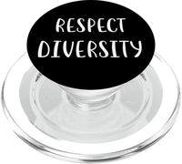 Dichiarazione di rispetto per la diversità di sostegno alla giustizia sociale PopSockets PopGrip per MagSafe