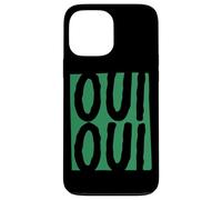Dichiarazione francese sull'energia positiva Oui Oui Custodia per iPhone 13 Pro Max