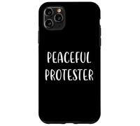 Dichiarazione pacifica di sostegno alla giustizia sociale Custodia per iPhone 11 Pro Max