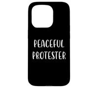 Dichiarazione pacifica di sostegno alla giustizia sociale Custodia per iPhone 15 Pro