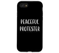 Dichiarazione pacifica di sostegno alla giustizia sociale Custodia per iPhone SE (2020) / 7/8
