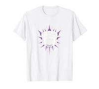Dichiarazione sulla Passione dei Tifosi di Calcio dei Bleed Purple Maglietta, Uomo, Bianco, 4XL