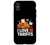 Dichiarazione sulla politica commerciale I Love Tariffs Custodia per iPhone X/XS