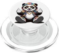 Dichiarazione umoristica sul dito medio di Coole & Funny Panda Design PopSockets PopGrip per MagSafe