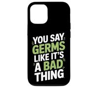 Dici ai germi come se fosse una brutta cosa microbiologo Custodia per iPhone 12/12 Pro