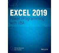 Dick Kusleika Michael Alexande Excel 2019 Power Programming with VB (Tascabile)