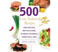 Dick Logue 500 Low Sodium Recipes (Tascabile)