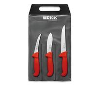 Dick Set 3 coltelli da caccia Indoor per lo scuoio e la lavorazione della selvaggina