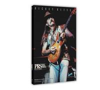 Dickey Betts - Poster su tela, decorazione artistica da parete per soggiorno, camera da letto, 60 x 90 cm