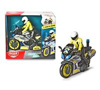 Dickie 203712018026, SOS Moto della polizia, 17 cm, versione polacca, da 3 anni