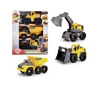 Dickie Toys Volvo Construction Team Set Veicolo giocattolo di qualità premium (c