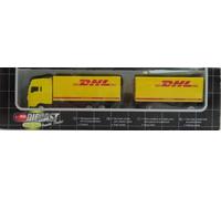 Dickie 341 5854 H0 - Camion MAN con rimorchio DHL