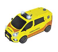 Dickie - Ambulanza SEM 28 cm, luce e suono, si aprono le porte posteriori, a partire da 3 anni (203715013SI4)