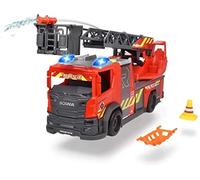 Dickie - Scania Rosenbauer SOS Fire Rescue Luci e Suoni 35 cm, 3 Anni, 203716017
