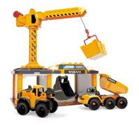 Dickie Toys 203726009 Light & Sound Volvo Construction Station Toy car, Multicol
