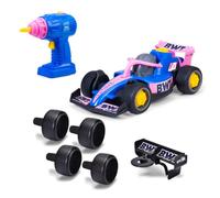 Dickie Toys ABC Build-A-Formula Racer Alpine F1 - Macchina a Vite, 25 cm
