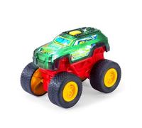Dickie Toys - Bass Ripper Monstertruck con luci e suoni, 17 cm, auto a retrocarica, adatto a partire dai 3 anni, batterie incluse, 203762008