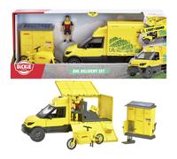 Dickie Toys Camion modello Kit di consegna DHL Modello pronto, già assemblato