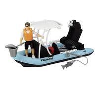 Dickie Toys Dickie - Playset Veicolo e Personaggio, Azzurro 203833004