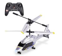 Dickie Toys - Elicottero della polizia RC Airbus H160 (21 cm) - Elicottero radiocomandato a partire da 8 anni con stabilizzatore di volo e luce, giocattolo per bambini, telecomando e batterie incluse