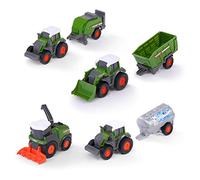 Dickie Toys 203732001 Fendt Micro Team, 3 Assorted, Multicoloured