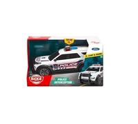 Dickie Toys - Ford Police Interceptor Auto (27,5 cm) - Grande auto della polizia con luce e suono, giocattolo per bambini dai 3 anni in su, batterie incluse