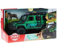 Dickie Toys - Forest Ranger 1:24 con personaggio e cagnolino, per bambini dai 3 anni, 203834007