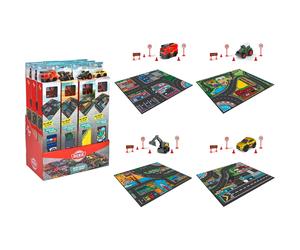 Dickie Toys Micro World Tappeto da gioco 70 x 80 cm